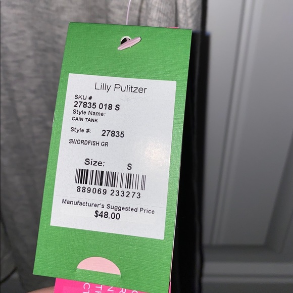 Lilly Pulitzer Cain Tank Size Small - Picture 2 of 2